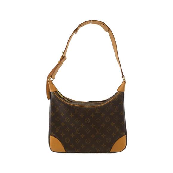 LOUIS VUITTON Authentic Brown Monogram Boulogne 30 Shoulder Bag main image 1
